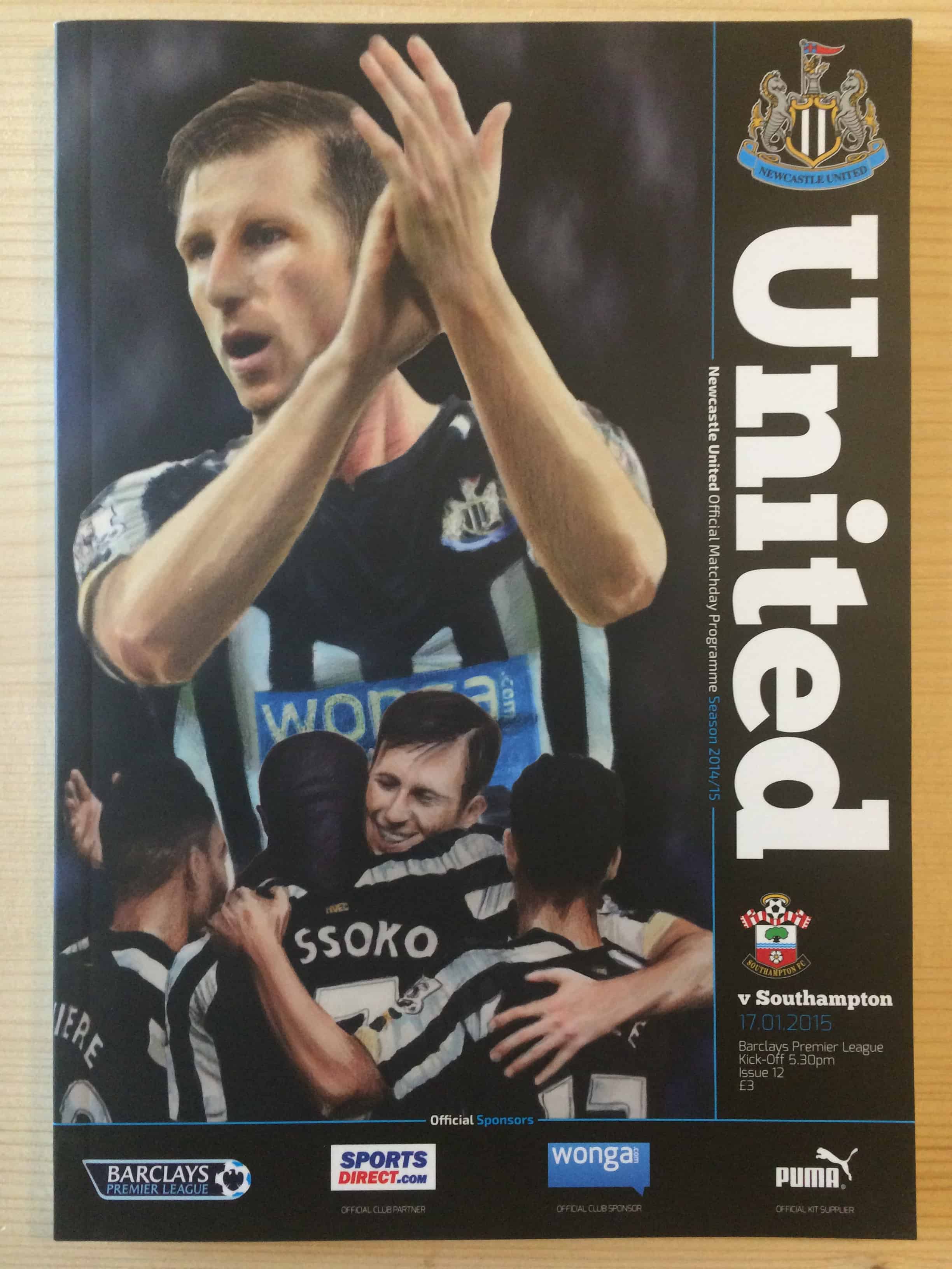 Newcastle United FC v Southampton FC